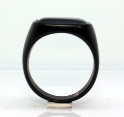 Oceľový pečatný prsteň pre mužov WJHR0001