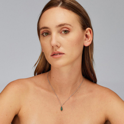 Náhrdelník Brosway Fancy Life Green FLG118