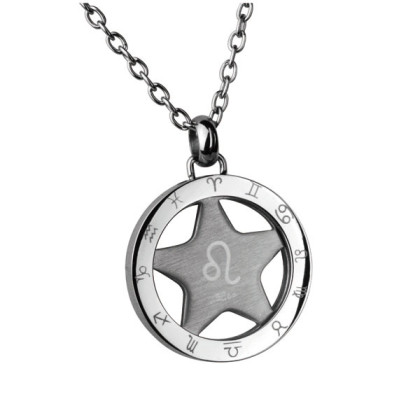 Prívesok so znamením Lev z chirurgickej ocele PSS65