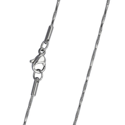 Jemná oceľová retiazka na krk NSSC124ST