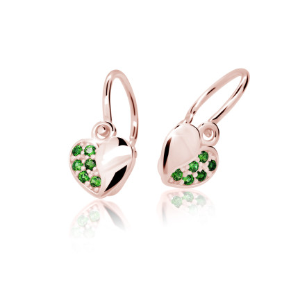 Detské náušnice Cutie Jewellery C2160R-Green