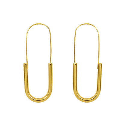 Elegantné oceľové náušnice WJHE925ST