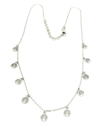 Dámsky strieborný náhrdelník s peniazmi 3113450001