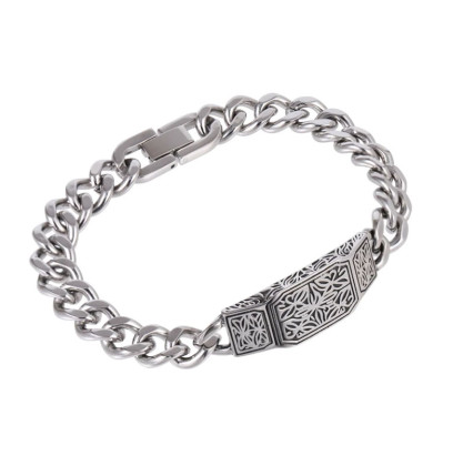 Pánsky oceľový náramok BSS1060