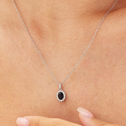 Strieborný prívesok Brosway Fancy Mistery Black FMB12