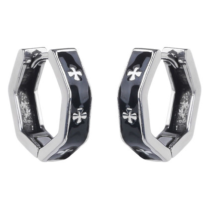 Štýlové náušnice z chirurgickej ocele WJHE1279