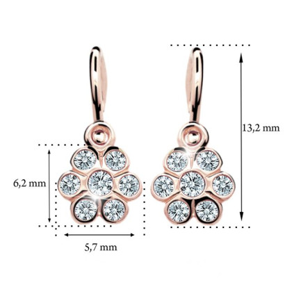 Detské zlaté naušnice Cutie Jewellery C1737R