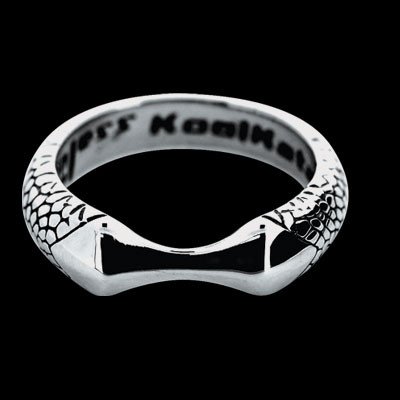 Oceľový prsteň KoolKatana 005