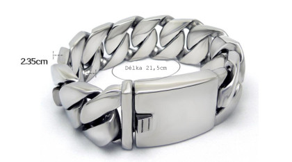 Oceľový náramok z chirurgickej ocele JCFCE226L