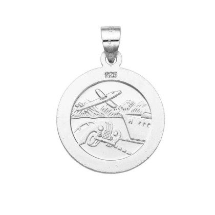 Strieborný náhrdelník svätý Krištof 31244001