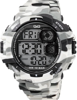Pánske digitálne hodinky Q+Q M143J004Y