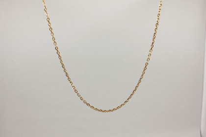 Pozlátená retiazka z chirurgickej ocele Genco GNSSC02BGD