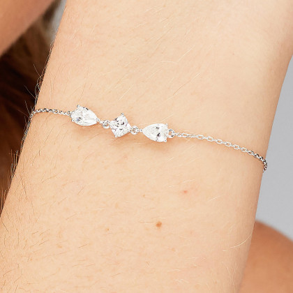 Jemný náramok Brosway Fancy Infinite White FIW116