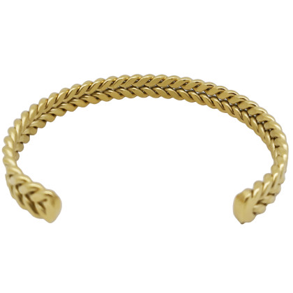 Náramok bangle chirurgická oceľ MBSG01GD