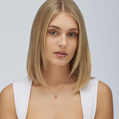 Strieborný prívesok so zirkónmi Brosway Fancy Orange FVO04