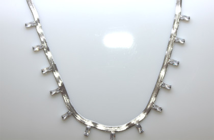 Elegantný náhrdelník so zirkónmi WJHN258ST-CZ