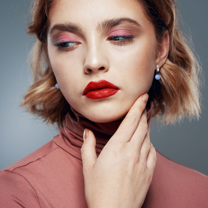 Dámske visiace náušnice krúžky 3560