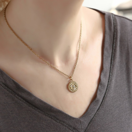 Príves na krk z chirurgické oceli PSS1320GD