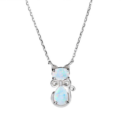 Náhrdelník s opálom mačička 3115060002