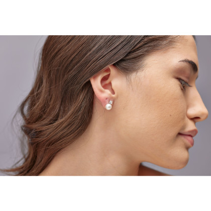 Náušnice Brosway Fancy Infinite White FIW145