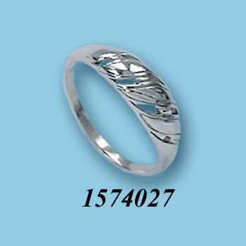 Strieborný prsteň 1574027