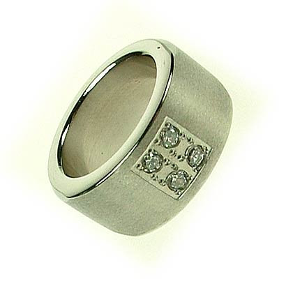 Ocelový prsten ZR350