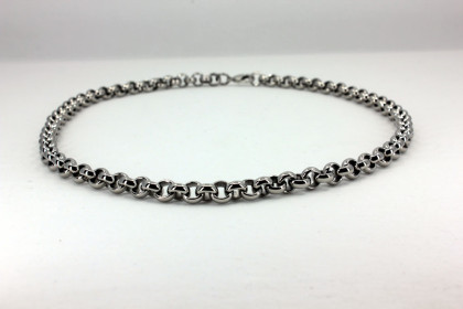 Štýlový náhrdelník z chirurgickej ocele NSSC16