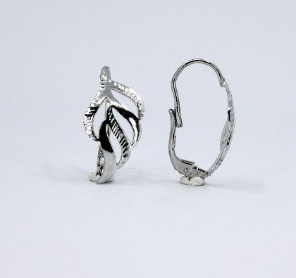 Strieborné visiace náušnice 310762003