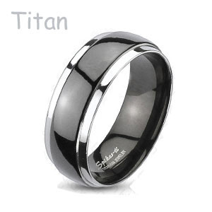 Titánový prsteň Spikes 3034