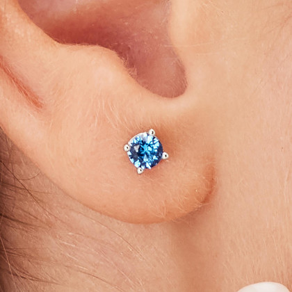 Jemné náušnice Brosway Fancy Freedom Blue FFB38