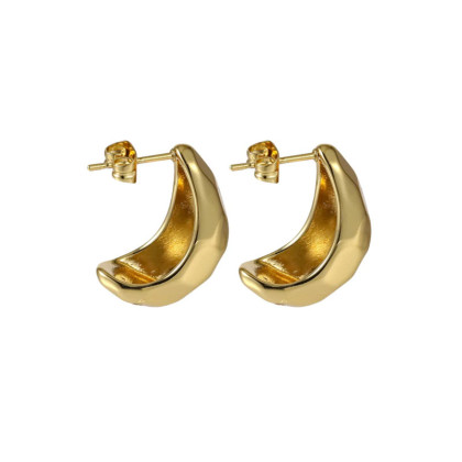 Nadčasové dámske náušnice z chirurgickej ocele MESS78