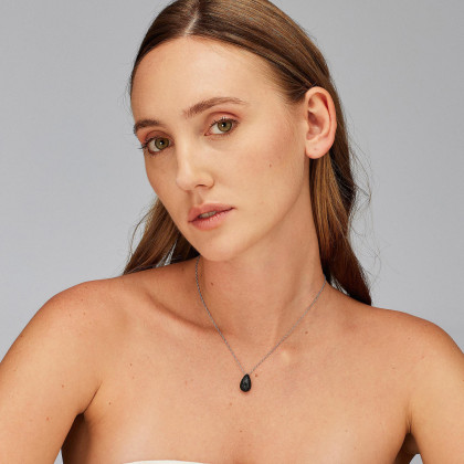 Elegantný náhrdelník Brosway Fancy Mistery Black FMB121