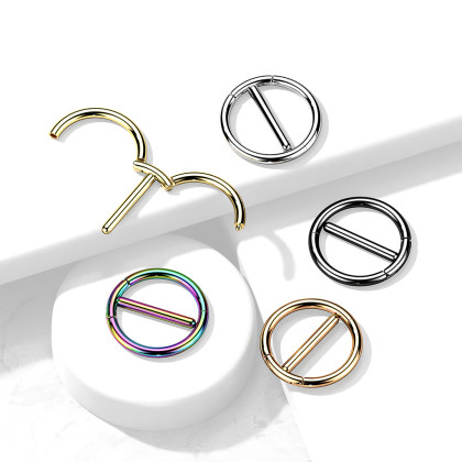 Piercing bradaviek z chirurgickej ocele SEKSH01