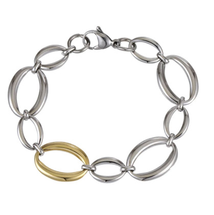 Štýlový dámsky náramok z chirurgickej ocele MBSS211