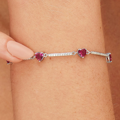 Dámský náramok Brosway Fancy Passion Ruby FPR118