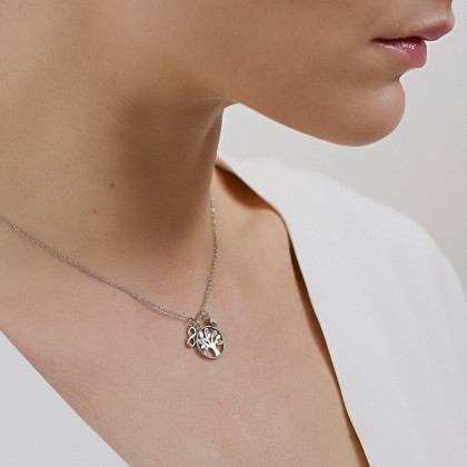 Elegantný náhrdelník Brosway Chakra BHKL01 - Strom života