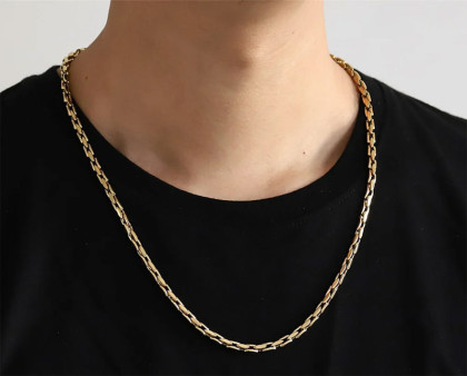 Náhrdelník z chirurgickej ocele pre mužov MNSS48GD