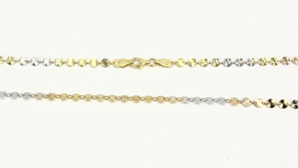 Zlatý náramok strieborný 3131810002