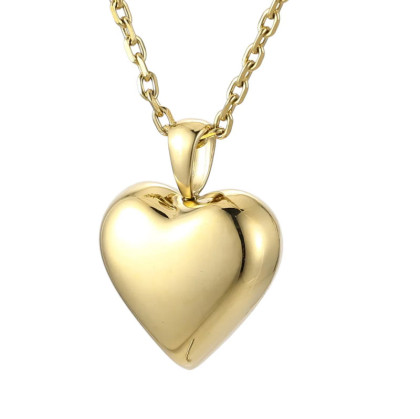 Pozlacený náhrdelník chirurgická ocel PSS1318