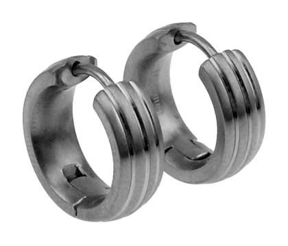 Titánové náušnice SETE009