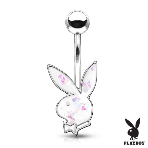 Piercing brucha Playboy 006S-WH