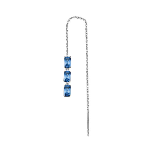 Strieborné náušnice visiace Brosway Fancy Freedom Blue FFB13