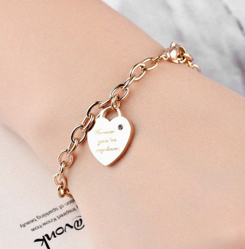 Náramok na ruku so srdiečkom SEGS1051RG