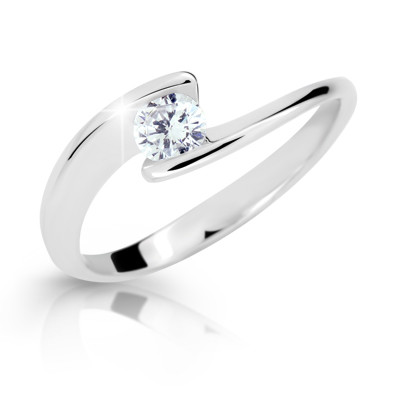 Dámsky prsteň so zirkónom 2037