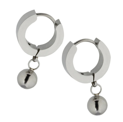 Náušnice krúžky chirurgická oceľ MESS25ST