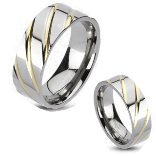 Titanový prsten Spikes 3036