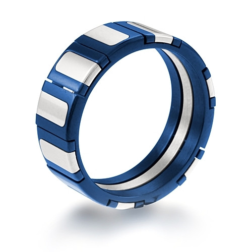 Oceľový prsteň 004