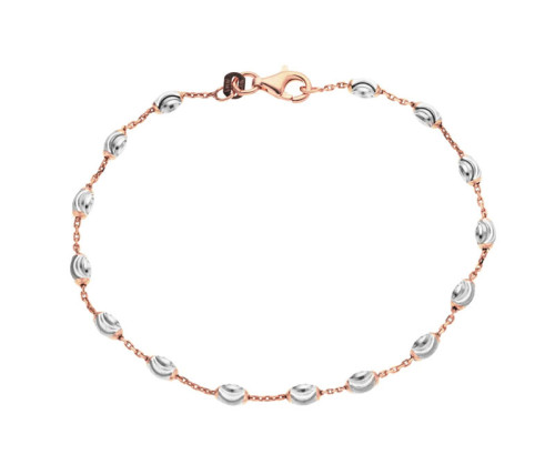 Pozlátený strieborný náramok 306966