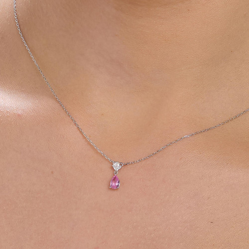 Brosway náhrdelník Fancy Vibrant Pink FVP111
