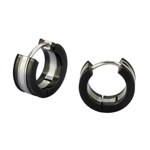 Náušnice krúžky z chirurgickej ocele Inori LYER07B